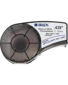 Brady m21-250-c-342 Cartucho | Mangas De Poliolefina Permasleeve La Serie Bmp21 Plus Para Marcaje Alambre Calibre 16 A 8
