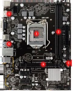 Biostar h310mhp Mb-1033 Mb H310 Intel 8a Gen S-1151 2xddr4 2666 Hdmi Vga 2xusb3.1 Micro Atx Gama Basica