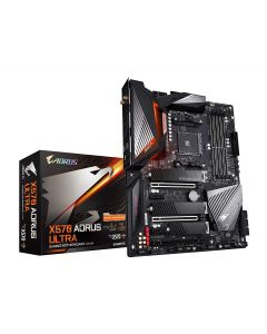 Gigabyte x570 aorus ultra Mb Amd S-am4 3ra Gen 4xddr4 3200 Pcie 4.0 Hdmi 4xusb 3.2 2x M.2 Wifi Bluetooth Atx Gama Alta Gamer Rgb