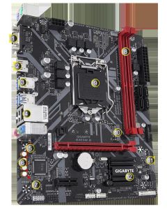 Gigabyte b365m h Mb B365 Intel S-1151 9a Gen 4xddr4 2666 Vga Hdmi 4xusb3.1 M.2 Micro Atx Gama Media
