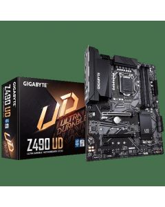 Gigabyte z490 ud Mb Intel S-1200 10gen 4xddr4 2933 Hdmi 6xusb 3.2 2x M.2 Atx Gama Alta