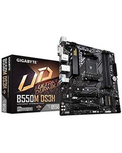 Gigabyte b550m ds3h Mb B550 Amd S-am4 3a Gen 4xdrr4 3200mhz Pcie 4.0 Hdmi Dvi 4xusb 3.2 M.2 Micro Atx Gama Media