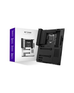 Nzxt n7-z49xt-b1 Mb Z490 Negro Intel S-1200 10ma Gen  4 X Ddr4, Max 128 Hdmi, 8 Usb 2.0, 3.2, 1 C M.2 Atx Gama Alta