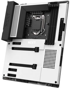 Nzxt n7-z49xt-w1 Mb Z490 Blanco Intel S-1200 10ma Gen  4 X Ddr4, Max 128 Hdmi, 8 Usb 2.0, 3.2, 1 C M.2 Atx Gama Alta