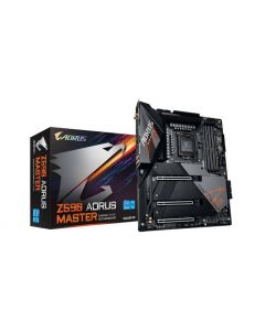 Gigabyte Z590 AORUS MASTER mb intel s-1200 11gen 4xddr4 3200mhz pcie 4.0 dp 8xusb 3.2 usb-c m.2 wifi bluetoth atx  rgb gama alta gamer