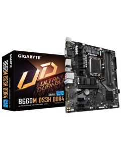 Gigabyte B660 DS3H DDR4 mb intel s-1700 12a gen 4xddr4 3200mhz pcie 4.0 hdmi dp 1x usb 3.2 usb-c m.2 atx gama media