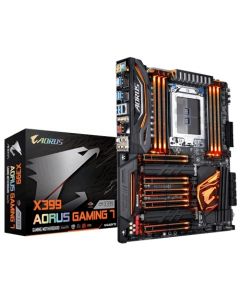 Gigabyte x399 aorus gaming 7 Mb Amd S-tr4 Ryzen Threadripper  8xddr4 2667 Requiere Tarjeta De Video 10 X Usb3.1 Atx Pc Gamer Alto Rendimiento