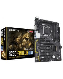 Gigabyte ga-b250-fintech Mb-919 Mb Intel S-1151 7a. Generacion 4xddr4 2400 Vga Dvi  4xusb3.1 Atx Pc Mineria