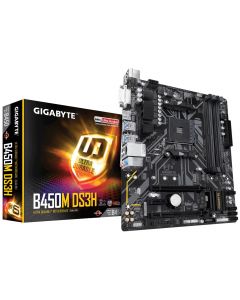 Otros b450m ds3h Gigabyte Mb Amd 2a Generacion S-am4 Ryzen 4xddr4 2933mhz 4xusb3.1  Hdmi Dvi Micro Atx Pc