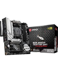 Msi mag b550m mortar wifi Motherboard (mag Wifi) Socket Am44*ddr4 5100hdmidppci-e 40crossfireatx