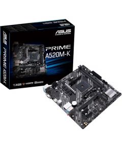 Asus a520m-k Motherboard - Ddr4, 64 Gb, Amd, Socket Am4, M-atx