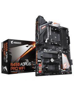Gigabyte b450 aorus pro wifi Motherboard - Ddr4-sdram, 64 Gb, Amd, Socket Am4, Atx