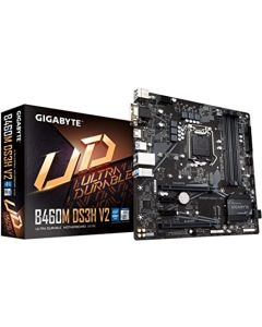 Gigabyte B460M DS3H V2 tarjeta madre - ddr4, 128 gb, intel, lga 1200, micro atx