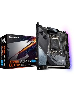 Gigabyte Z590I AORUS ULTRA tarjeta madre - ddr4, 64 gb, intel, lga 1200, mini atx