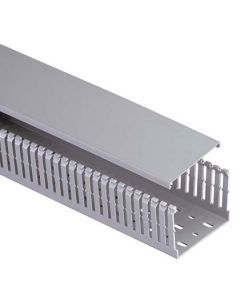 Panduit MC37X62IG2 conducto ranura angosta panduct MC37X62IG2, gris, pvc, 2.35x1.46, paq. 2