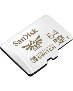 Sandisk sdsqxat-064g-gnczn Ram-3197 Memoria 64gb Micro Sdxc Nintendo Switch 100mb S 4k Full Hd U3 V30