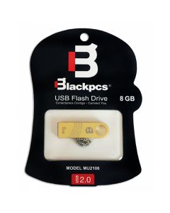 Blackpcs mu2106g-8 Me-606772-44 Memoria Flash Usb 2106 8gb Oro Metalica (mu2106g-8)