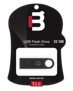 Blackpcs mu2108bl-32 Memoria Usb - Negro, 32 Gb, 2.0