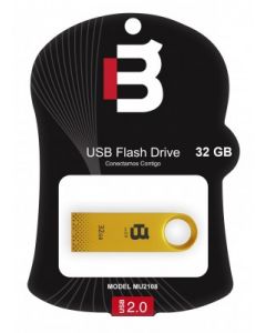 Blackpcs mu2108g-32 Memoria Usb - Oro, 32 Gb, 2.0