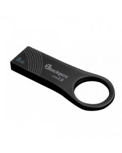 Blackpcs mu2102bl-8 Memoria Usb - Negro Metálica, 8  Gb, 2.0