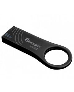 Blackpcs mu2102bl-64 Memoria Usb - Negro Metálica, 64 Gb, 2.0