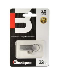 Blackpcs mu2102s-32 Memblc190 Memoria Usb 2102 - Plata  32 Gb 2.0