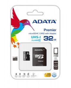 Adata ausdh32guicl10-ra1 Ausdh32guicl10ra1 Memoria Sd Uhsi U1 32gb Class 10