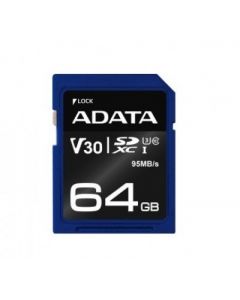 Adata asdx64gui3v30s-r Memdat4090 Memoria Sd Sdxc Uhs-i U3 - 64 Gb, Azul