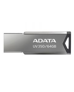 Adata AUV350-64G-RBK memoria usb - metálico negro., 64 gb, 3.2 gen1