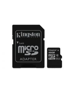 Kingston sdcs/16gb Memoria Micro Sd Technology Sdcs 16gb - 16 Gb, Negro