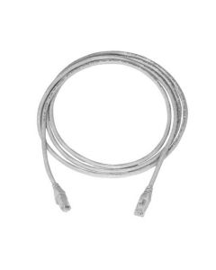 Belden C6D1108010 cbl assy mod 28-4pr stranded cat6 cmr t568a/b 10ft gray