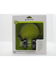 Acteck lvam-005 Lvam005 Audifono Af540 Diadema Cmic Neg
