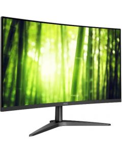 Aoc c27b1h Monitor Led Curvo 27  Hdmi Vga Aspecto 16:9 Tiempo De Respuesta 4 Ms Resolución 1920 X 1080 Brillo 250 Cd M2 Color Negro 60 Hz Contraste 20.000.000:1