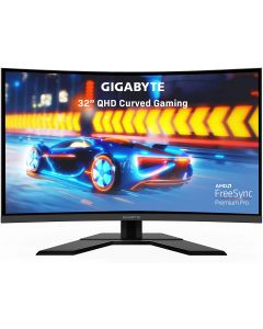 Gigabyte g32qc-sa Monitor Gamer  32 Qhd 2560 X 1440 Tr 1ms 165hz 2xhdmi Dp Va Freesync Gsync 2x Usb 3.0 Curvo