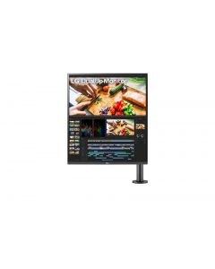 Lg 28MQ780-B monitor dualup ergo led 28 2560x2880 aspecto16:18 75hz, tr 5ms, panel nanoips, hdmi(2) dport(1) aux(1) usb-c(1) modo(2pbp) con kvm integrado hdr10 calibracion de color,soporte ergonomico