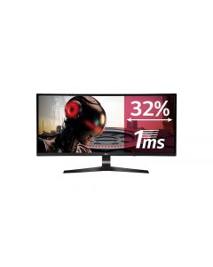 Lg 34uc79g-b(ob) Monitor 34uc79g-b Gamer Curvo Led 34" Ips 2560x1080 1mshdmi Dp(o.b)
