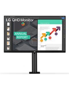 Lg 27qn880-b.awm Moni} - 27 Pulgadas, 2560 X 1440 Pixeles, Negro