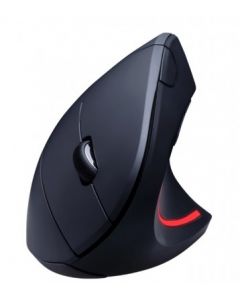 Acteck ac-923101 Mouse Ergonómico Inalámbrico M310 Clinik - Negro, 6, Inalámbrico, óptico, 1600 Dpi