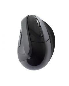 Perfect Choice pc-044895 Mouse Vertical Ergonómico V-mouse - Negro, Inalámbrico, óptico, 800 1200 1600 Dpi