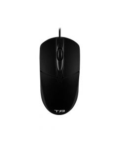 Acteck tb-924740 Mouse  Alambrico Truebasix  Compatible Con Windows Xp Y Posteriores Conector Usb Resolucion 1,000 Dpi Color Negro