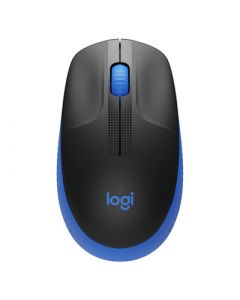 Logitech 910-005903 Mouse M190 Inalambrico Ambidiestro Azul (910-005903)