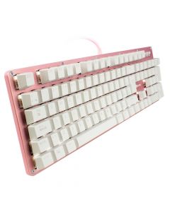 Vorago kbg400-pk-bl Teclado Mecanico Game Factor Retroiluminado Swt Blue Usb Rosa Kbg400