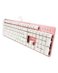 Vorago kbg400-pk-rd Teclado Mecanico Game Factor Retroiluminado Swt Red Usb Rosa Kbg400