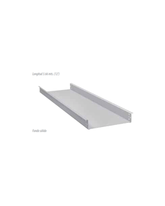 Cablofil mtr12fs Charola Alum. 12 A. Fondo Solido. Clase