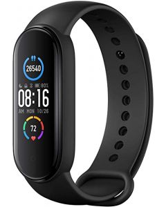 Xiaomi MI SMART BAND 5 pantalla 11" amoled resistente al agua color negro
