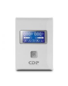 Cdp R-SMART 1010 (6) no-break - 1000 va, 500 w, negro, color blanco