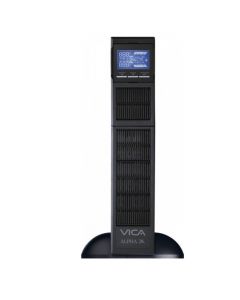 Vica ALPHA 2K ups online con doble conversión torre/rack - 2000 va, w, negro