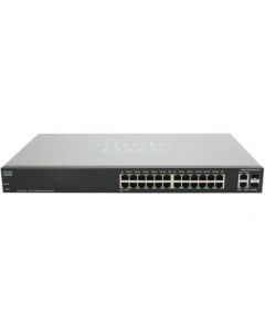 Cisco sg220-26p-k9,sg220-26p-k9-na Sg220-26p-k9 Switch Sg220-26p 24 Puertos 10 100 1000 Poe 180 W 2 Ge Rj45 Sfp Qos Vlans