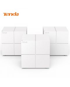 Tenda mw6 Router, Ap,mesh Wifi Nova mw6,extensor De Red,tenda. Cobertura 500 And #13217;, Dual Band,wave2 Mu-mimo + Beamforming,paquete 3 Piezas