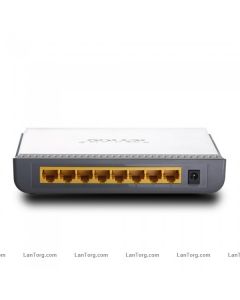 Tenda g1008 Switch No Administrable Ip-com, 8 Puertos 10 100 1000 Mbps, Protección Rayos 4kv, Plug  And Play, Caja Acero